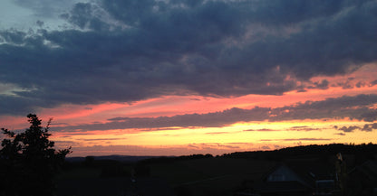 Sonnenuntergang, Truttikon, auf Royal Canvas