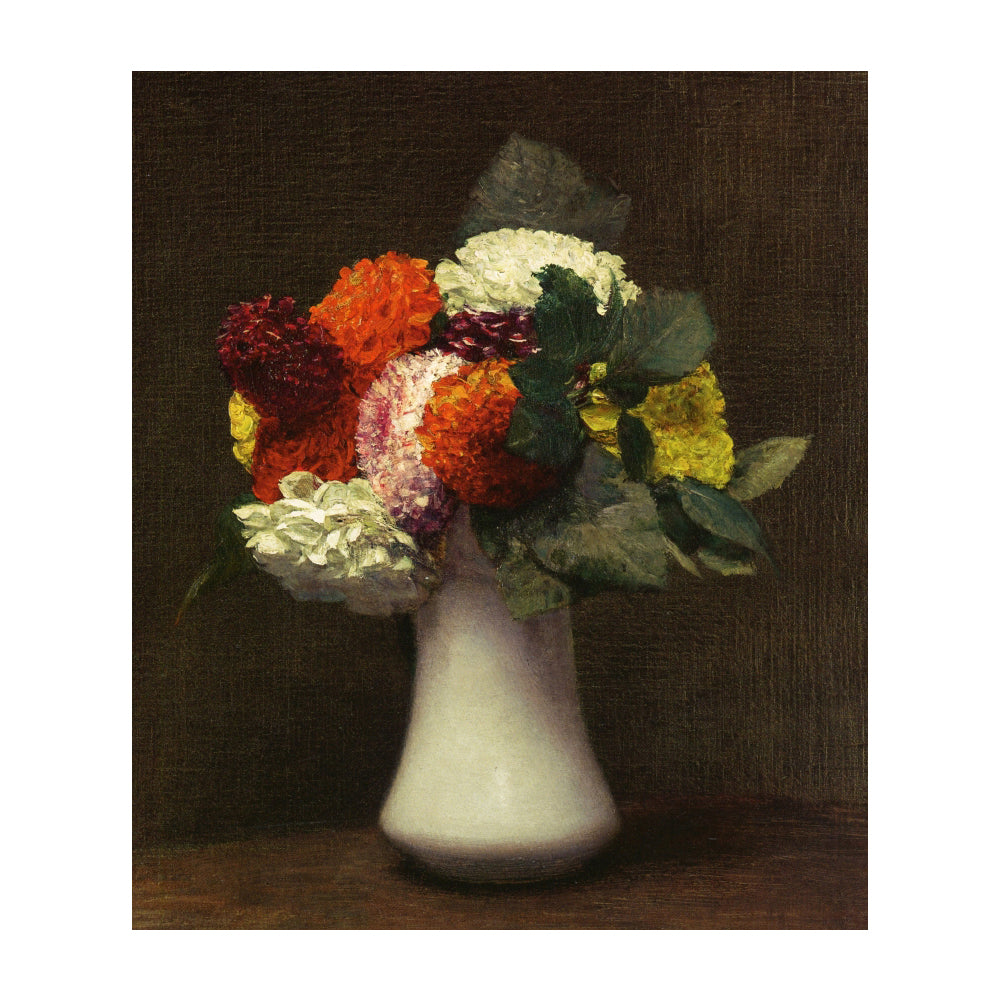 Dahlien, 1872, nach H. Fantin-Latour